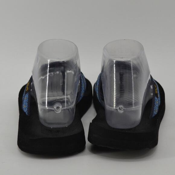 Teva Women's Olowahu flip-flop sandal Kaleidoscope Blissful Blue - Picture 8 of 16